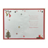 For Daughter and Partner Stockings And Presents Design Christmas Card