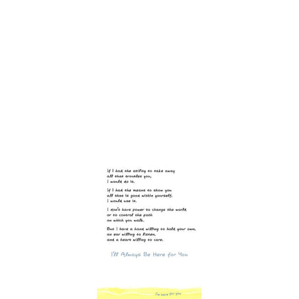 Making Things Better Heartfelt Sentimental Verses Keepsake Greeting Card