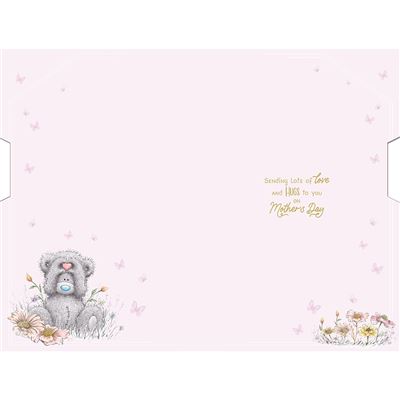 Bear With Greenhouse Spinner Mum Best Friend Handmade Mother's Day Card