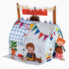 3D & Pop Up Children's Blanket Fort Design Kids Birthday Card