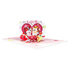 Cute Puppies & LOVE Theme Romantic 3D Pop Up Card