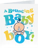 Bubblegum Character New Baby Boy Congratulations Card