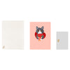 Cat with Red Roses 3D Pop Up Valentine’s Day Card