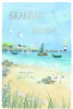 Boats At The Seaside To A Wonderful Grandad Stunning Birthday Card