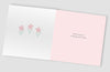 Happy Birthday Sparkling Blooms! Birthday Hand-Finished Greeting Card