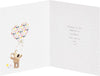Boofle With Heart Balloon Birthday Card
