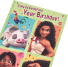 Disney Moana Design Birthday Card