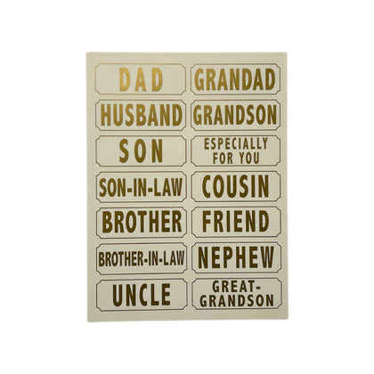 A Man In Red and White Soccer Uniform Customized Male Birthday Card