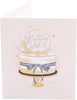Gold Cake Design Birthday Card