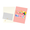 Balloons & Bliss Colorful 3D Pop Up Birthday Card
