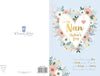 Heart And Flowers Nan Mother's Day Card