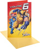 Marvel X-Men Design 6th Birthday Card