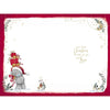 Bear And Present Mammy Christmas Card
