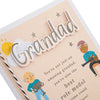 Illustrated Design for Grandad with 3D Add On and Foil Father's Day Card