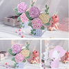 Hydrangea Bouquet 3D Pop Up Greeting Card