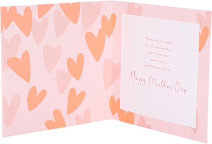 Keepsake Heart Attachment Design For Mum Mother's Day Card