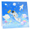 Space Astronaut 3D Pop Up Greeting Card