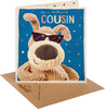 Boofle Wearing Sunglasses Cousin Birthday Card