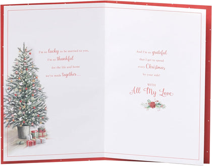 Cosy Festive Scene Design Husband Christmas Card