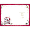 Bears And Snowman Wonderful Friends Christmas Card