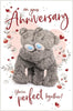 Bears Hugging Our Anniversary Card