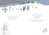 Die-Cut Illustrated Winter Scene Design For A Special Couple Christmas Card