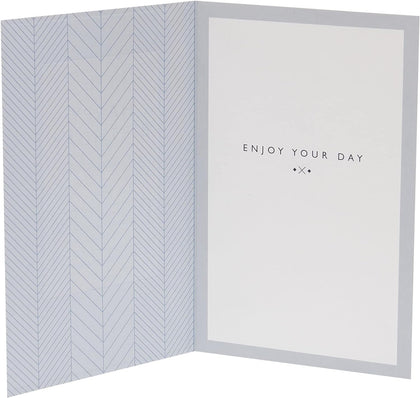 Geometric Design Birthday Card For Him/Male/Friend