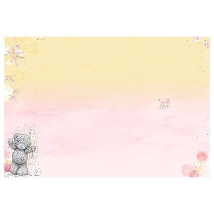 Bear With Champagne Congratulations Card