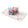 Milestone Magic Balloon Bliss Personalize 3D Pop Up Birthday Card