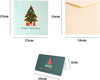 Classic Xmas Tree Holiday Elegance 3D Pop Up Christmas Card