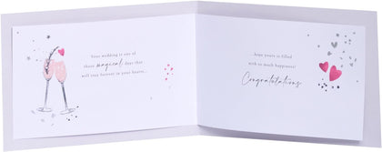 Cake Design Wedding Day Congratulations Card