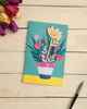 Lovely Mum Bright Potted Plant Design Mother's Day Card