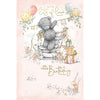 Bear On Steps Lots of Love Birthday Card