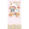Bear In Flowerpot Nanny Mother's Day Card