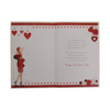 Especially For You Woman In Red Gown Design Valentine's Day Card