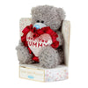 Me to You Tatty Teddy 15cm Plush Bear Holding 'Love You Mummy' Flower Official Mother's Day Collection