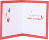 Bright Patterned Lettering Boyfriend Christmas Card