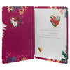 Traditional Winter Florals Design Lovely Grandma Christmas Card