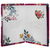 Traditional Winter Florals Design Lovely Grandma Christmas Card