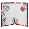 Traditional Winter Florals Design Lovely Grandma Christmas Card