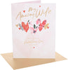 Hearts Design Amazing Wife Valentine's Day Card