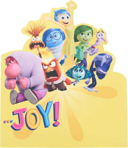 Disney Inside Out Pop-Up Joy Design Birthday Card
