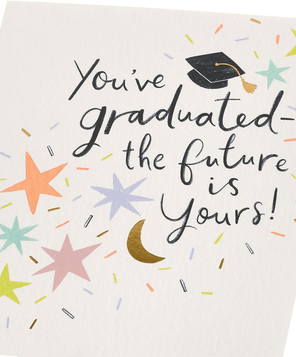 Fun Confetti Design Graduation Card – Collect Cards