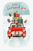 Dog Design Grandpa Christmas Card