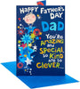 Wigwam Character Stood on Cluster of Stars Design For Dad Father's Day Card