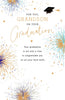 Sparkle Design Grandson Graduation Card