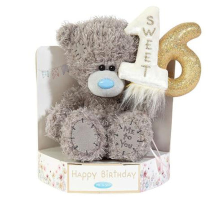Me To You Tatty Teddy 16th Birthday Plush 15cm High
