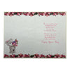 From The Bump Teddy Holding Flowers Design Mother's Day Card