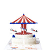 Carousel Spinning Cake Design 3D Pop Up Birthday Card