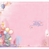Bear Stood Holding Balloons Just For You Birthday Card